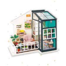 Diy Miniature House Model Diy House Miniature Model Wooden Dollhouse Kits Miniature Dollhouse Furniture Diy Dollhouse