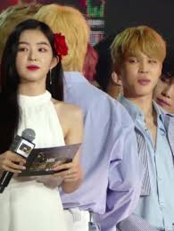 Minha vida era sentido com dor,sofrimento,tristeza e raiva. Bts Jimin Atraido Sentimentalmente Por Irene De Red Velvet Park Ji Min Bae Joo Hyun K Pop Kbs Gayo Daechukje 2019 Army Reveluv Dispatch Cultura Asiatica La Republica