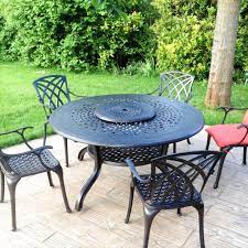 Glass / wrought iron coffee table. Cast Aluminium Garden Furniture For Sale In Uk