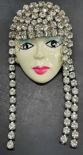 1914 Alfred Everitt Orr Panama Flapper Girl Lithograph