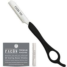 Wondering how this will help you battle frizz? Amazon Com Facon Professional Hair Styling Thinning Texturizing Cutting Feather Razor 10 Replacement Blades Beauty