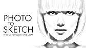 The process is also known as the picture before we move on to the exact steps on how to turn a photo into a line drawing in photoshop, we want to tell you about the importance of line. Photoshop Tutorial Convert Photo To Line Drawing Youtube