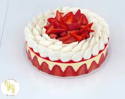 Fleur De Fraisier En 2020 Recette Fraisier Idee Gateau Fraisier
