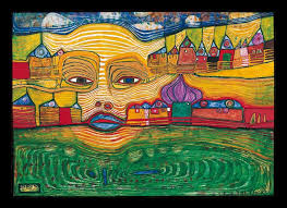 The name friedensreich has a double meaning as peaceland or peacerich (in the sense of peaceful). Friedensreich Hundertwasser Shai Zurim
