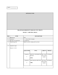 Malaysian university english test (muet) guide. Malaysian University English Test Docsity
