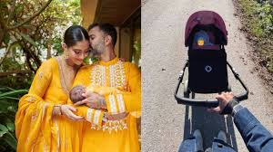 New dad Anand Ahuja takes his 'Simba' Vayu on stroll as he drops adorable  PIC, mom Sonam says 'Leo son of Leo' | Entertainment News, Times Now