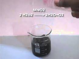 This ionic compound can catalyze the decomposition of hydrogen peroxide. Hydrogen Peroxide And Manganese Dioxide Reaction Youtube