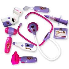 Just Kidz Deluxe Doctor Set Pink And Purple Kmart Kids Play Toys Playset Kids Playing