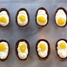 Pick up a few plastic easter eggs in pink and green, swap out the bottom shell of the pink ones for green, and you're. Chocolate Easter Eggs Gemma S Bigger Bolder Baking