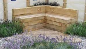 You now have 28 different garden bench plans and ideas to choose from. Best Garden Design Sleepers Benches 41 Ideas Backyard Garden Design Garden Design Sleepers In Garden