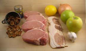Cook pork chops to an internal temperature between 145 degrees. Stuffed Pork Chops With Bacon Apples And Walnuts Paleopot