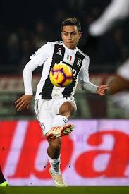 Black And White And Read All Over Juventus Juventus Forward Paulo Dybala 10 In Action During The Serie A Football Match N 16 Torino Juventus On 15 12 2018 At The St Juventus Football Torino Juventus