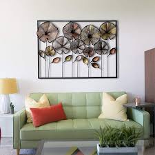 Colorful Flowers In Frame Metal Wall Decor Hanging Large Wall Sculpture Art Decorative Wall Sculpture Buy Wall Decor Wall Sculpture Art