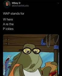 We did not find results for: Wap Stands For Where Are The Pickles Meme Ahseeit