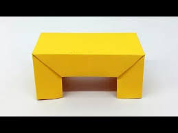 Kagittan Masa Yapimi Origami Masa Nasil Yapilir Cok Kolay Youtube