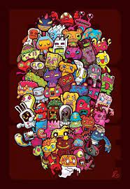 At first glance, it does seem that doodling has a negative connotation equating to being distracted from the main activity at hand. 100 Gambar Doodle Nama Art Simple Keren Dan Cara Membuatnya Doodle Art Doodle Art Drawing Art