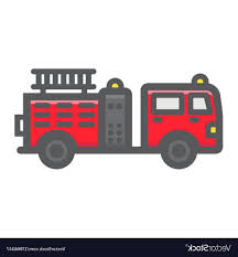 Thank you so much for your commitment and bravery while keeping us safe!how to draw and color a ladder fire truck. Best Free Fire Truck Outline Vector Pictures Free Vector Art Images Graphics Clipart