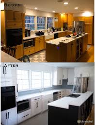 Cost to repaint kitchen cabinets repainting costs run an average of $900 for a 150 to 250 square foot kitchen. Painted Kitchen Painting Kitchen Cabinets Painting Cabinets Cost Of New Kitchen