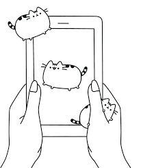 Printable pusheen mermaid coloring page. Pusheen Coloring Pages Best Coloring Pages For Kids