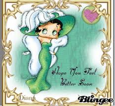Feel better soon gifs & animated images. Hope You Feel Better Soon Betty Boop Betty Boop Quotes Family Subway Art