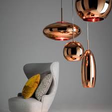 For you, an wide array of products: Tom Dixon Copper Wide Suspension Lamp Ambientedirect
