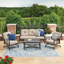 Sam 39 S Club Member 39 S Mark Millers Creek Sunbrella Seating Set Garden Furniture Sets Outdoor Patio Garden Patio Furniture