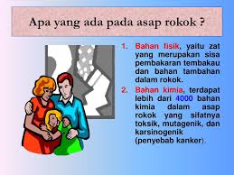 Nikotin membuat anda ketagih dengan rokok, tetapi ia bukan bahan yang paling berbahaya dalam rokok. Jadikan Udara Kita Bersih Dan Bebas Daripada Asap Rokok Ppt Download