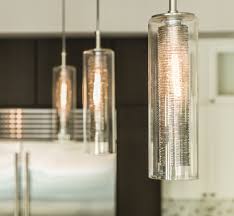 custom blown glass kitchen pendant