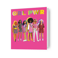 Barbie GRL PWR Birthday Card | Cazaar
