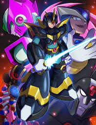 rockman x6 ロボットアート イラスト ロックマン