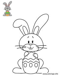 Du coloriage papillon simple au coloriage papillon difficile, il y en a pour tous les âges dans cette série de coloriage papillon à imprimer! Coloriage Lapin Facile Avec De Longues Oreilles Dessin Lapin De Paques A Imprimer