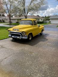 Image result for Chrome Yellow 1955 GMC