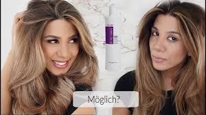 Fanola has you covered with their line of no yellow shampoo. Haare Aufhellen Und Gelbstich Entfernen Mit Fanola No Yellow Shampoo I Soraya Ali Youtube