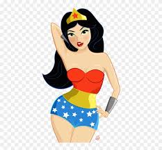Wonder woman is the princess of the amazons, who comes to help man kind during the imperium invasion. Wonder Woman Funny Women Cartoon Characters Clipart 1085133 Pinclipart