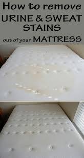 To remove blood stains from a mattress you can use many of the same methods as for the sheets with a difference that you don't use as much water. How To Remove Urine And Sweat Stains Out Of Your Mattress Cleaningtutorials Net Your Cleaning Solutions Sweat Stains Mattress Stains Remove Stains From Mattress