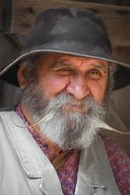 Portrait of the Elderly Iranian Woman Editorial Stock Photo
