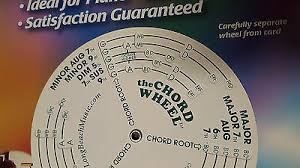 Music Chord Wheel Note Finder Chord Chart 6 95 Picclick