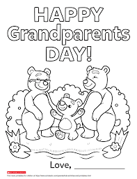 Free printable early american life coloring pages showing american history, home life, occupations, and culture coloring pages. Celebrate Grandparents Day Next Week With This Bear Y Sweet Coloring Printable Meant To Help Honor T Grandparents Day Fathers Day Coloring Page Coloring Pages