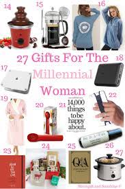 Impress her with the most unique and cool gifts for women thanks to the help of this giant list, featuring the best gift ideas for women, well, ever. 27 Gifts For The Millennial Woman