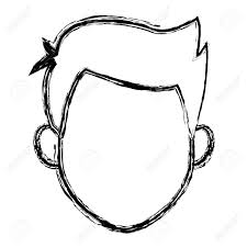 Dessin au crayon dessin manga facile coloriage manga tutoriel dessin. Homme Personnage Visage Avatar Male Dessin Anime Vector Illustration Clip Art Libres De Droits Vecteurs Et Illustration Image 84164525