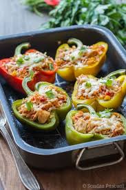 Cet Article Est Egalement Disponible En Anglais Ce Que J Aime En Ete C Est Tous Ces Beaux Legumes Qui Couvre Recettes De Cuisine Cuisine Poivrons Farcis Riz