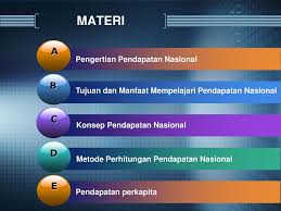 Penghitungan Pendapatan Nasional Ppt Download