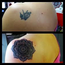 Tattoos are the permanent mark on your body. Intricate Mandala Cover Up Back Tattoo Amazing Tattoo Ideas