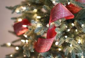 Tips And Tricks For Beautiful Christmas Tree Ribbon Video