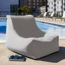 Jaxx Ponce Outdoor Small Outdoor Friendly Bean Bag Chair Lounger Wayfair In 2020 Outdoor Bean Bag Bean Bag Lounger Outdoor Bean Bag Chair