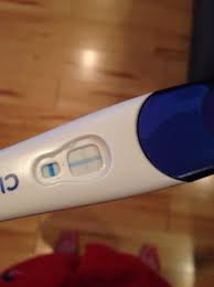 Vertical Line On Clear Blue Pregnancy Test Pregnancy Test Work