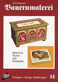 Bauernmalerei wird heutzutage mit bestimmten motiven assoziiert, die überwiegend dem alpenländischen raum zuzuordnen sind. Bauernmalerei Motive Fur Truhen Und Schatullen Amazon De Stegmaier Gerda Bucher