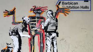 He was diagnosed with congenital glaucoma at 5 months old. Banksy Artworks Appear On Barbican Walls Ahead Of Basquiat Exhibition