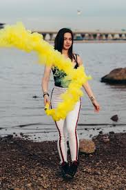 You'll have to go out and buy a hard copy of this month's vanity fair, because james wolcott's review of blake . Youth And Joy Concept Beautiful Happy Young Girl At The Seaside Hold A Light Up Colored Smoke Bombs Teens Stock Image Image Of Dramatic Hope 150504385