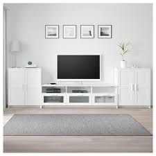 Ikea Brimnes White Tv Storage Combination Idee Meuble Tv Mobilier De Salon Et Meuble
